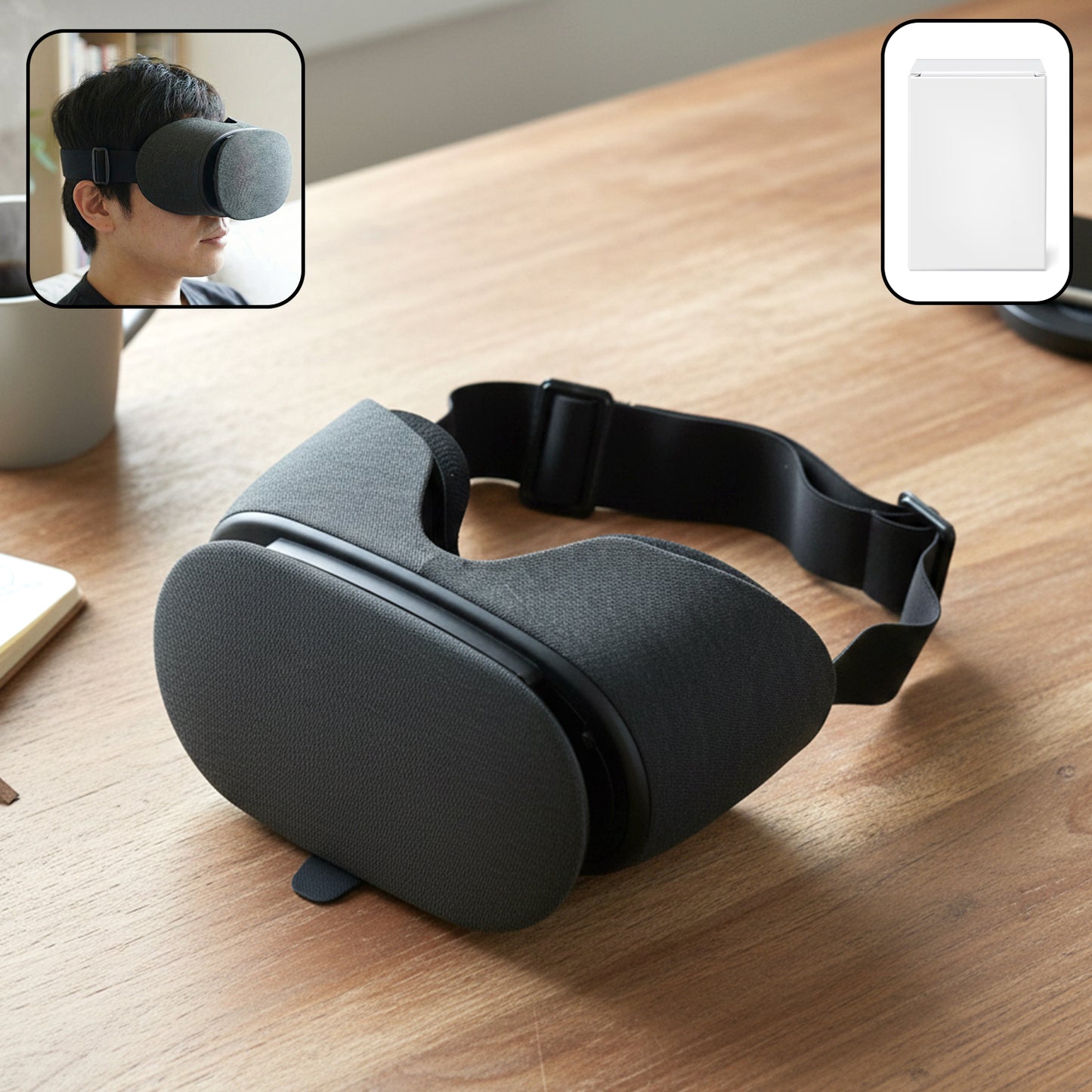 Vr Headset Comfort Eye Mask Cover Virtual Reality Glasses (1 Pc)